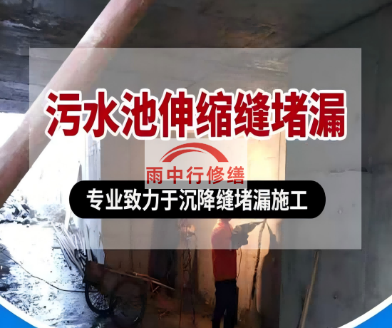 呼伦贝尔大吉铁塔污水池（沉淀池）堵漏案例